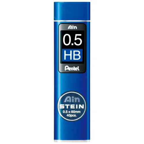 Leads Pentel Ain Stein HB 0.5 mm 40 pcs., 1000000000026968