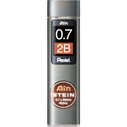 Графити Pentel Ain Stein 2B 0.7 мм оп.40