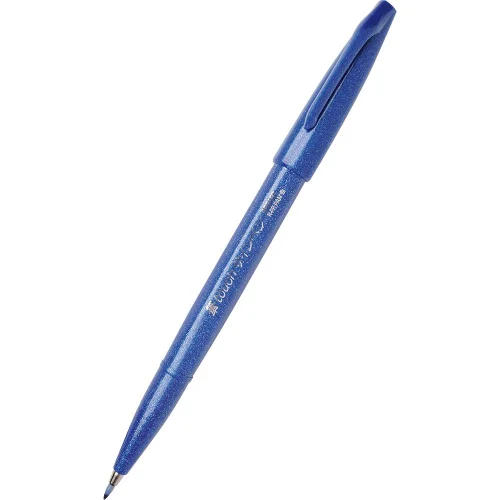 Pentel Brush Sign Pen blue, 1000000000032466