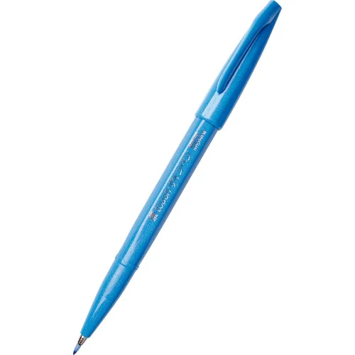Pentel Brush Sign Pen neon blue, 1000000000032473