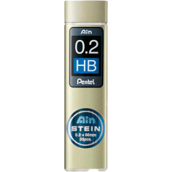 Графити Pentel Ain Stein HB 0.2 мм оп.20