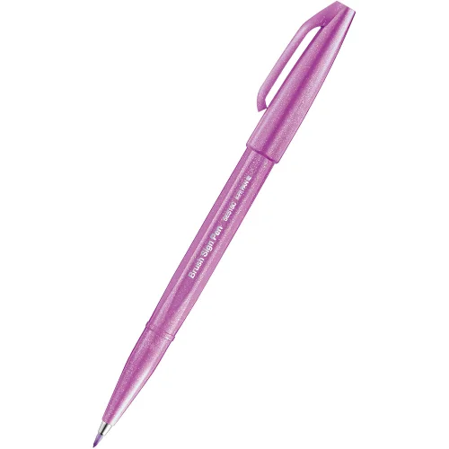 Маркер Четка Pentel Brush Sign Pen с.лил, 1000000000036123
