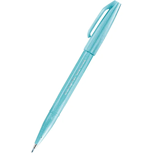 Pentel Brush Sign Pen pale blue, 1000000000036433