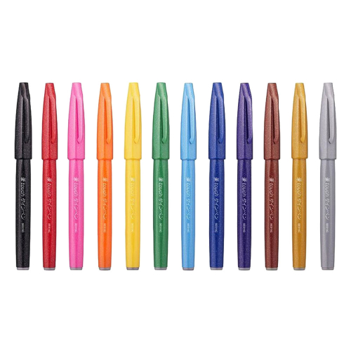 Pentel Brush Sign Pen blue/violet, 1000000000036124 04 