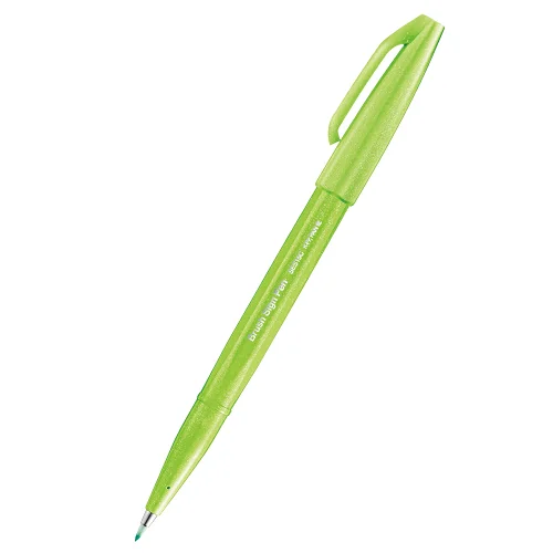 Pentel Brush Sign Pen light green, 1000000000036436