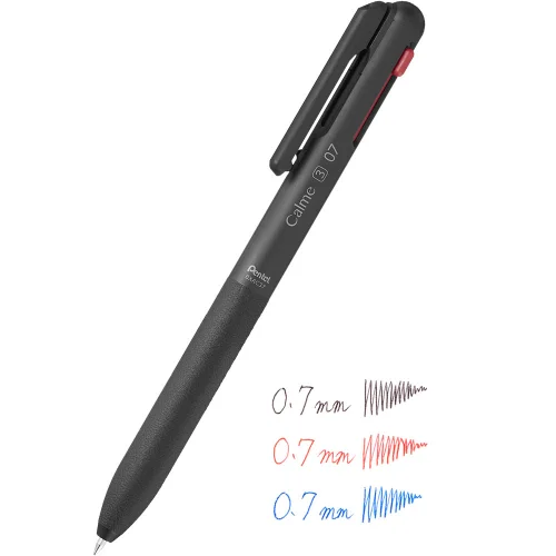 Ball pen Pentel Calme 0.7mm 3 colors, 1000000000041628