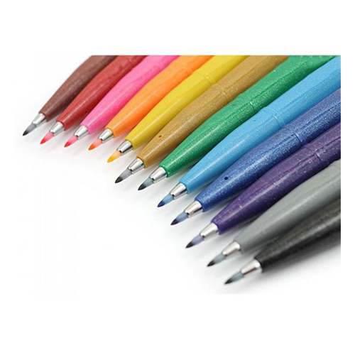 Marker Brush Pentel Brush Sign Pen brown, 1000000000042626 02 