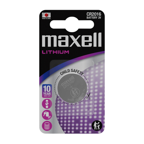 Лит. батерия Maxell CR2016 3V бл.1, 1000000000003264 03 
