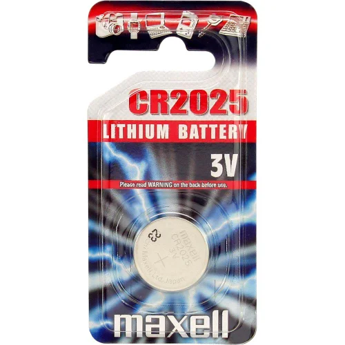 Литиева батерия Maxell CR2025 3V бл.1, 1000000000003265