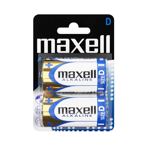 Батерия алкална Maxell LR20/D 1.5V бл2, 1000000000041065 05 