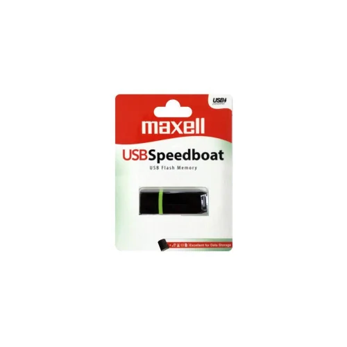 Maxell USB 2.0 Speedboat 4GB Black, 2004902580775766