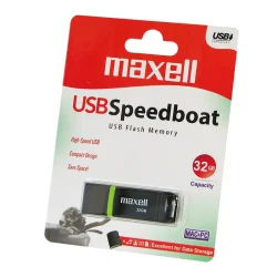 Памет USB 2.0 32GB Maxell Speedboat черен