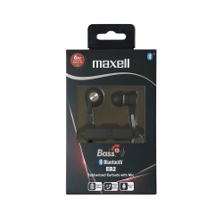 Слушалки тапи Maxell B13-EB2 Bass 13, черни