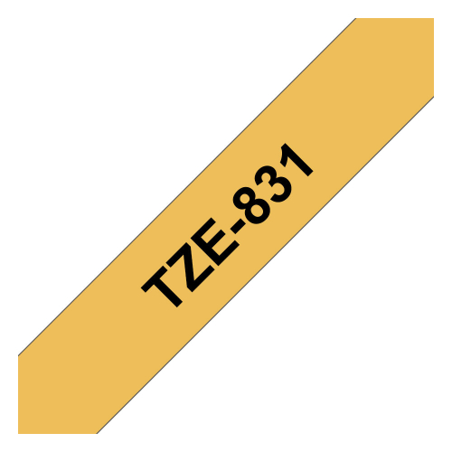 Brother Lamin Tape TZE821 BK/GO 12/8 com, 1000000000049191 02 
