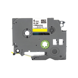 Brother Lamin Tape TZEC11 BK/FY 6/8 comp
