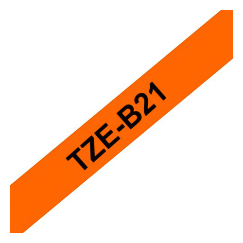 Лента лам. Brother TZEB21 BK/FO 9/8 съвм, 1000000000049204 02 