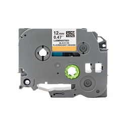 Лента лам. Brother TZEB31 BK/FO 12/8 съв