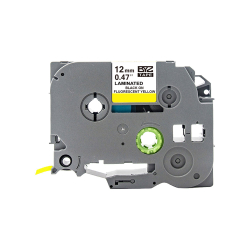 Лента лам. Brother TZEC31 BK/FY 12/8 съв