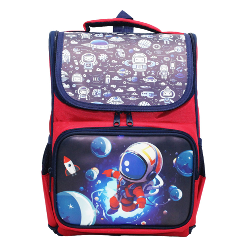 Flexoffice BP-016 Backpack, Red, 1000000000049249 02 