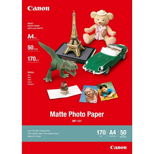 Canon Matte Photo Paper MP-101 A4 50sht, 1000000000022679 02 
