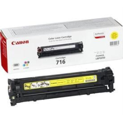 Toner Canon CRG-716Y Yellow original 1.5k