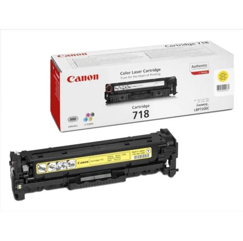 Toner Canon CRG-718 Yellow original 2.9k, 2004960999628547