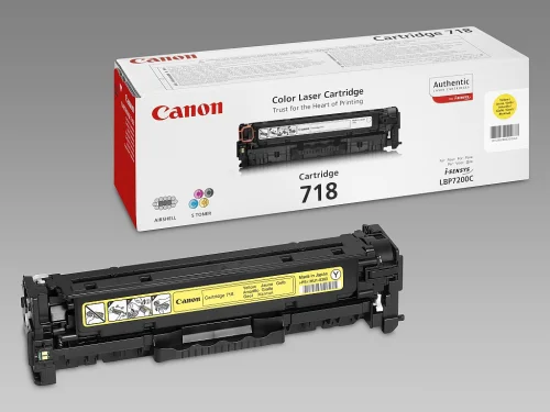 Toner Canon CRG-718 Yellow original 2.9k, 2004960999628547 02 