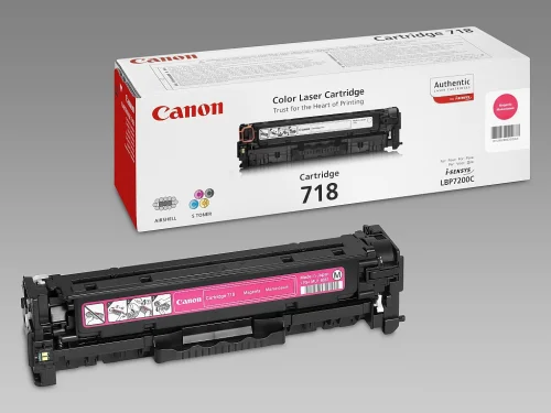 Тонер Canon CRG-718 Magenta оригинал 2.9k, 2004960999628578 02 