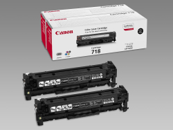 Toner Canon CRG-718BK Orginal 2x 3.4k