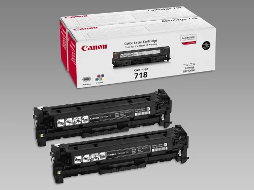 Тонер Canon CRG-718BK оригинал 2x 3.4k, 2004960999653433