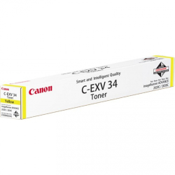 Тонер Canon C-EXV 34 Yellow оригинал 19k
