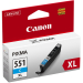 Патрон Canon CLI-551XL Cyan орг 650стр, 1000000000015581 03 