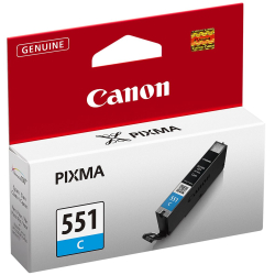 Патрон Canon CLI-551 Cyan оригинал 300стр