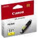 Ink cartridge Canon CLI-551 Yellow Original 300 pages, 2004960999905563 03 