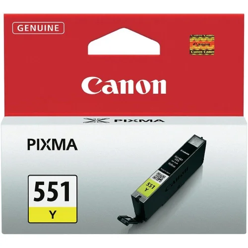 Ink cartridge Canon CLI-551 Yellow Original 300 pages, 2004960999905563 02 