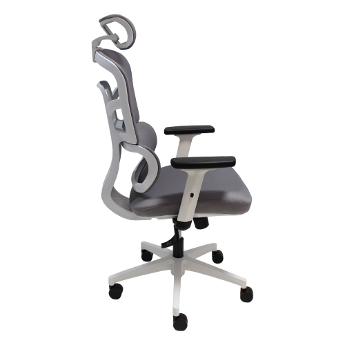 Office chair Ergo White gray, 1000000000049670 03 