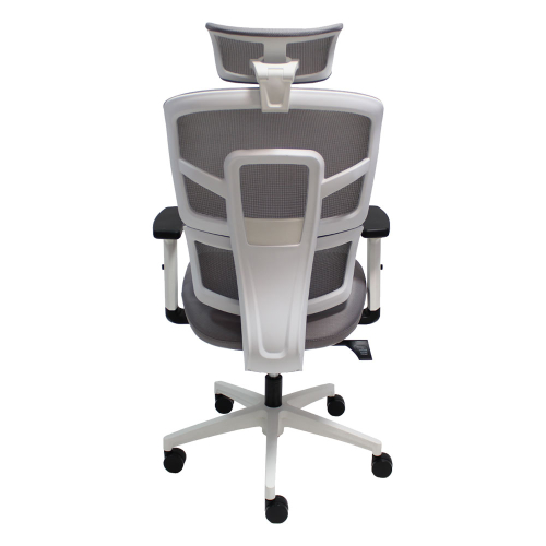 Office chair Ergo White gray, 1000000000049670 05 