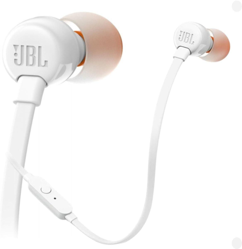 Слушалки тапи JBL TUNE 110, бял, 2004968929225057 04 