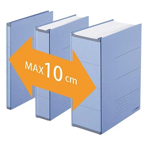 Folder Plus Zero Max expandable 800 blue, 1000000000032659 06 
