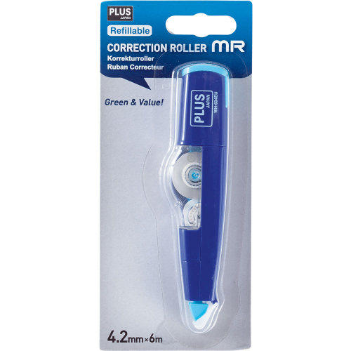 Correction tape Plus MR WH-634BL 4.2mm/6, 1000000000032653 03  — OK Office Correction tape Plus MR WH-634BL 4.2mm/6, 1000000000032653 03