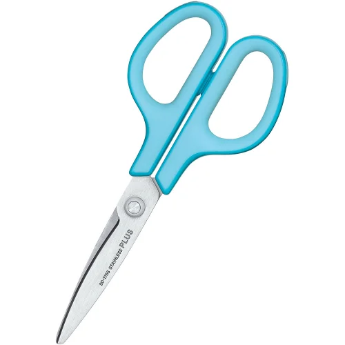 Scissors Plus Stainless Steel Blue 17.5, 1000000000041883