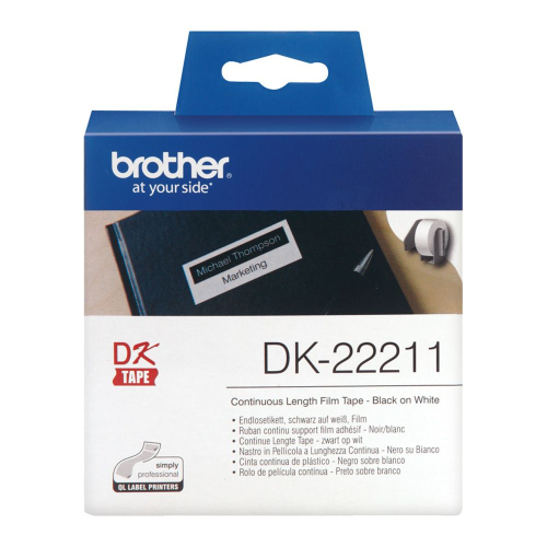 Етикети Brother DK22211 29мм/15.24м орг, 1000000000033133 03 