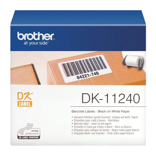 Етикети Brother DK11240 102мм/51мм 400бр, 1000000000025250 03 