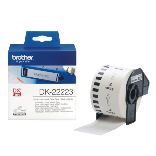 Brother l.roll DK-22223 50mm/30.5m org, 1000000000021818 02  — OK Office Brother l.roll DK-22223 50mm/30.5m org, 1000000000021818 02