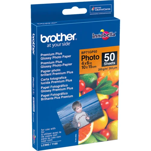 Photo paperBrother premium gloss A6, 1000000000020246
