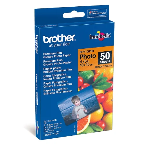 Photo paperBrother premium gloss A6, 1000000000020246 02 