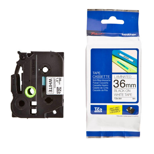 Brother Lamin Tape TZE261 BK/W 36/8 org, 1000000000018590 02 