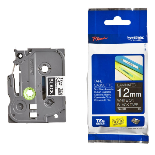 Brother Lamin Tape TZE335 W/BK 12/8 org, 1000000000025511 02 