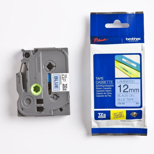 Лента лам. Brother TZE531 BK/BL 12/8 орг, 1000000010000672 02 