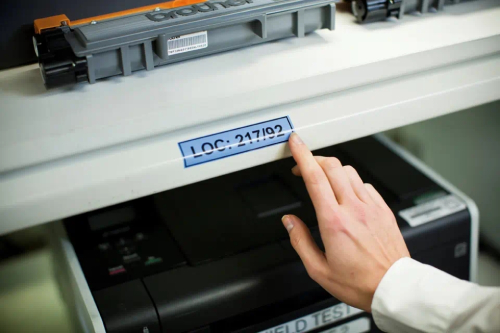 Лента лам. Brother TZE551 BK/BL 24/8 орг, 1000000000014452 03 